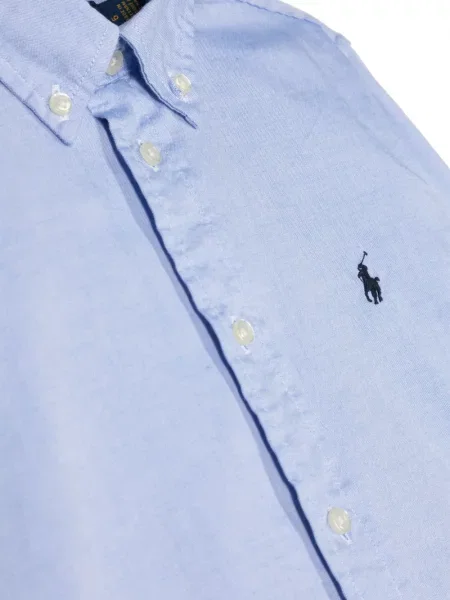 Koszulka polo dziecięca Polo Ralph Lauren niebieska