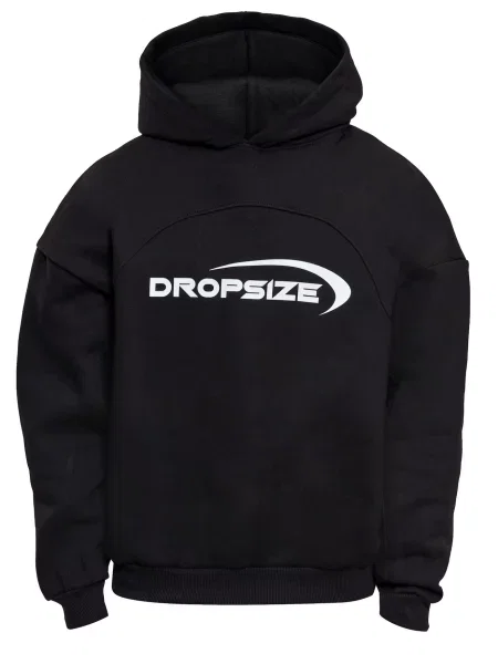 Dropsize Mikina Dynamic černá bílá