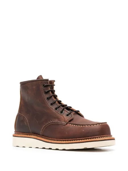 Verslo stiliaus auliniai batai Red Wing Shoes raudona