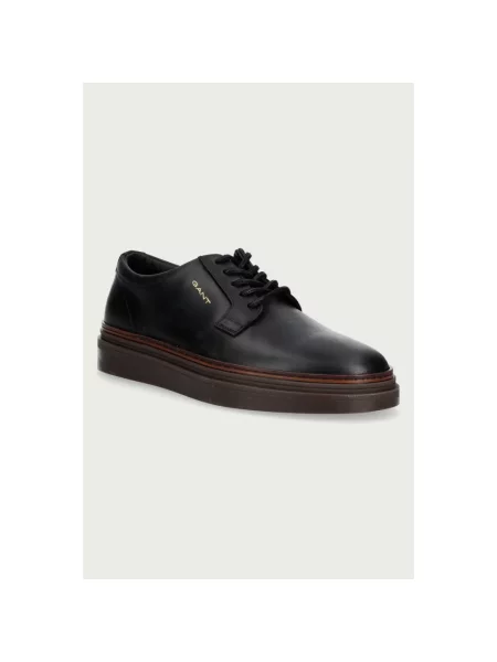 Sneakersy Gant skórzane czarne