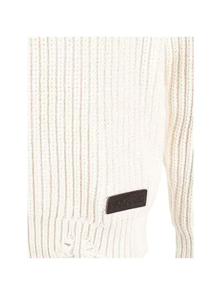 Sweter Dsquared2 biały