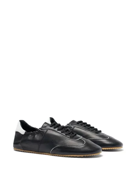Sneakerși Scarosso din piele negru