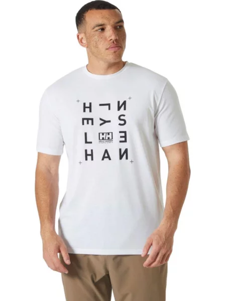 Koszulka Helly Hansen Skog graphic biała