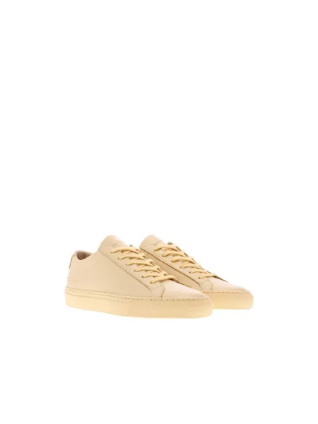 Sneakersy Common Projects skórzane żółte