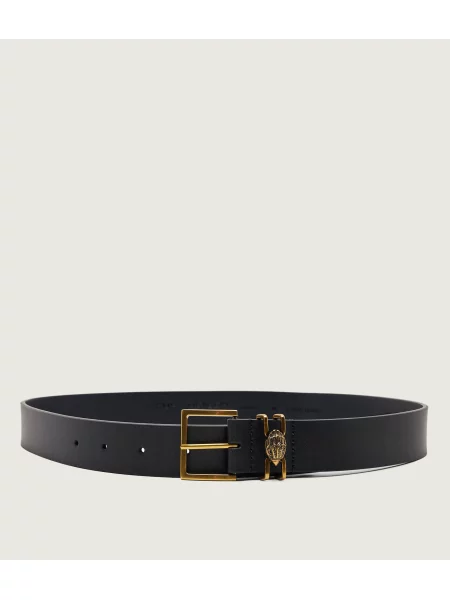 Kurt Geiger London curea de piele Shoreditch negru