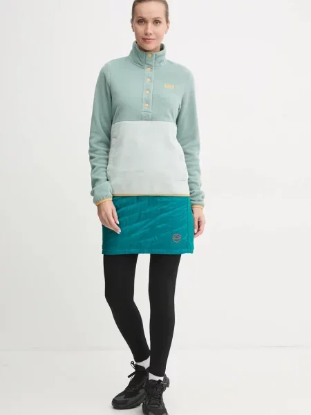 Спортивна спідниця LA Sportiva Warm Up Primaloft mini пряма зелений