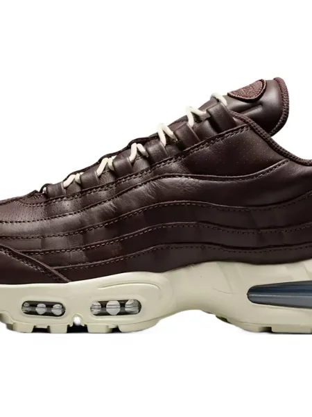 Sneakerși Nike Air Max cu perforații maro