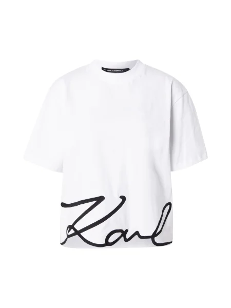 Karl Lagerfeld Póló fekete fehér