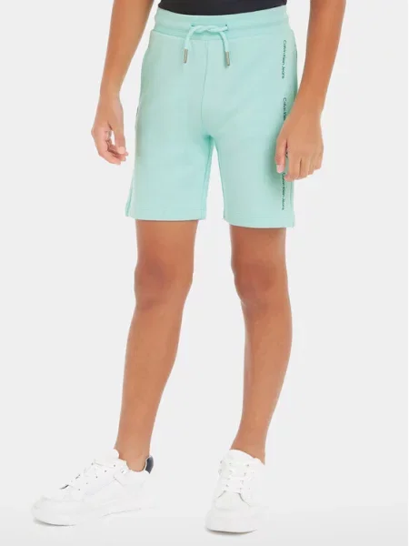 Calvin Klein Jeans Sportiniai šortai Minimalistic mėlyna