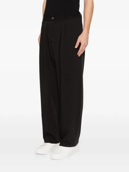 Pantaloni Imperial plisate negru