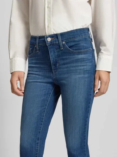 Krój skinny fit spodnie capri z mieszanka bawełny model Levi's® 300