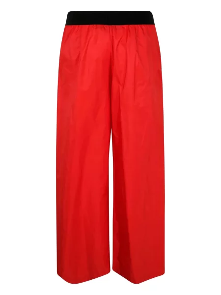 Pantaloni Maria Calderara roșu