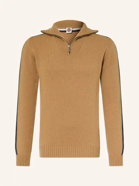 Colmar Sweter Typu Troyer beige biały