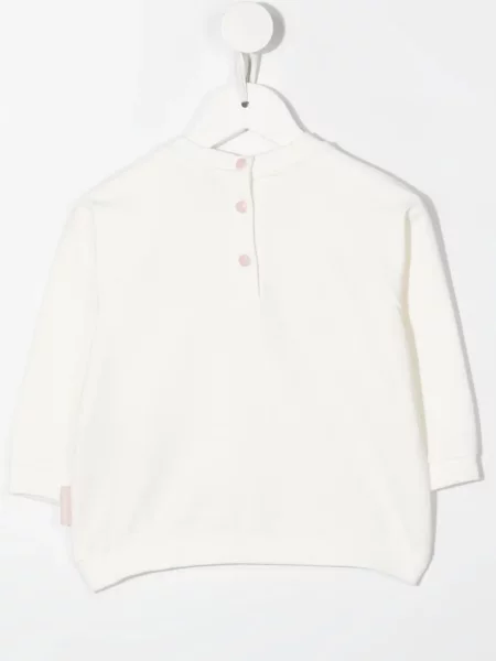 Φούτερ Moncler Enfant λευκό