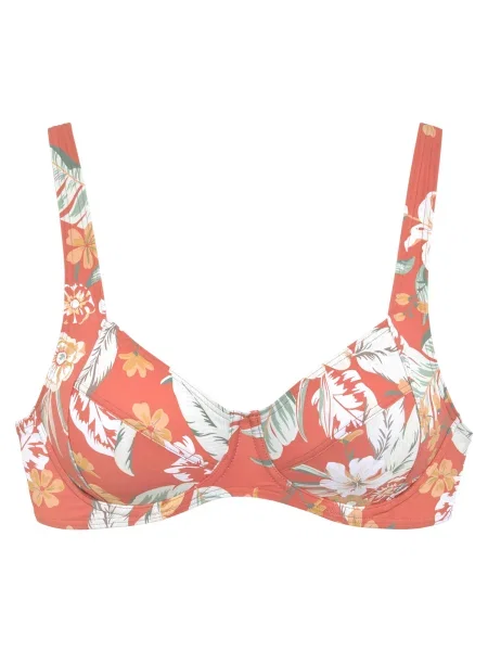 SUNSEEKER Sutien costum de baie verde / portocaliu alb