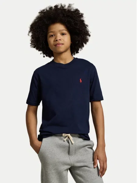 Koszulka polo Ralph Lauren z logo granatowa