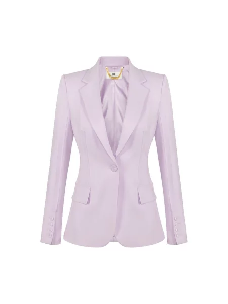 Geacă Elisabetta Franchi violet