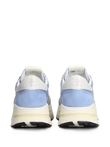 Sneakerși Premiata cu autograf albastru