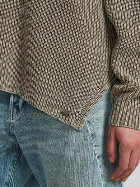 Sweter z półgolfem o kroju oversized z czystej bawełny G-star Raw