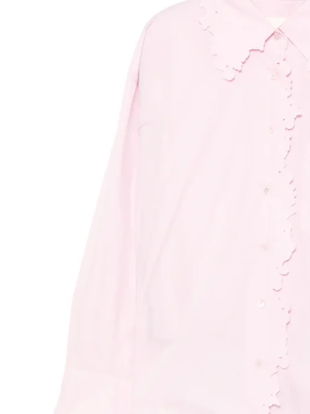 Bluzka Jnby w kwiatki w kształcie litery A różowa