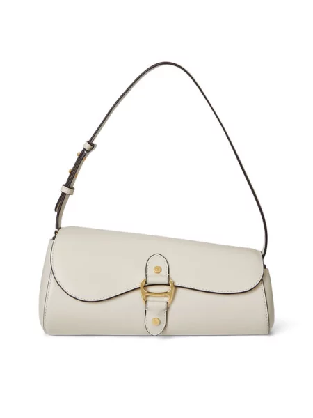 LAUREN RALPH LAUREN Ročna torba bela