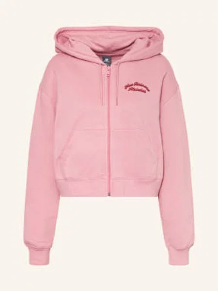 New Balance Bluza Rozpinana Linear Heritage Fleece rosa różowy