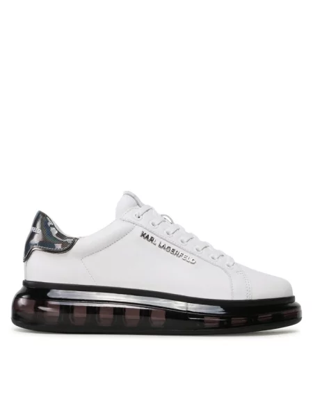 Sneakersy KARL LAGERFELD białe