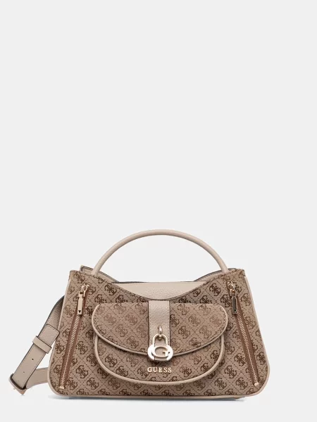 Guess geantă crossbody pentru femei JESSA bej