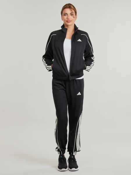 Futó melegítő szett Adidas fekete