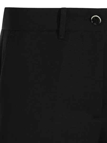 Pantaloni Nine In The Morning cu autograf negru