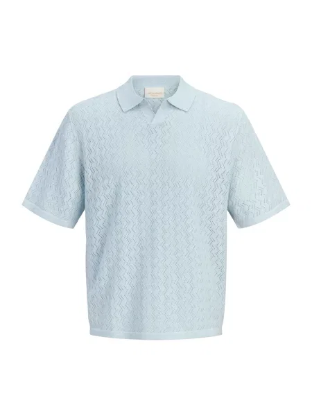 JACK & JONES Pulover JORTYLER deschis albastru