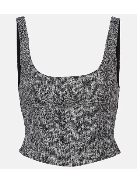 Top Staud o krotszym kroju szary