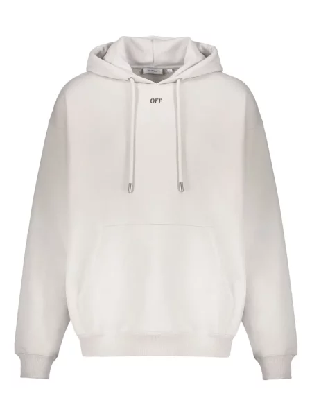 Hanorac cu glugă Off-white alb