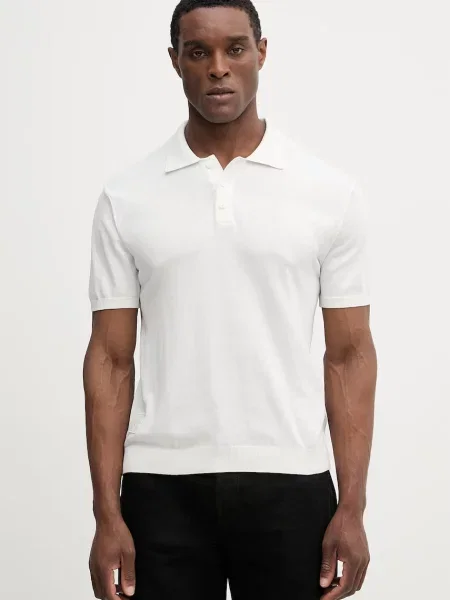 Blauer polo de CUSTER bej