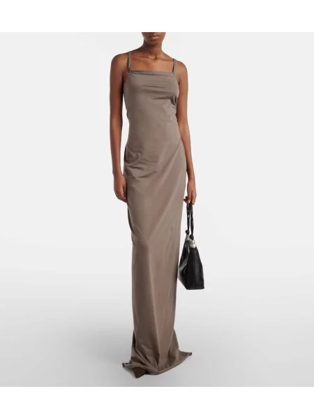 Rochie maxi Rick Owens de costum gri