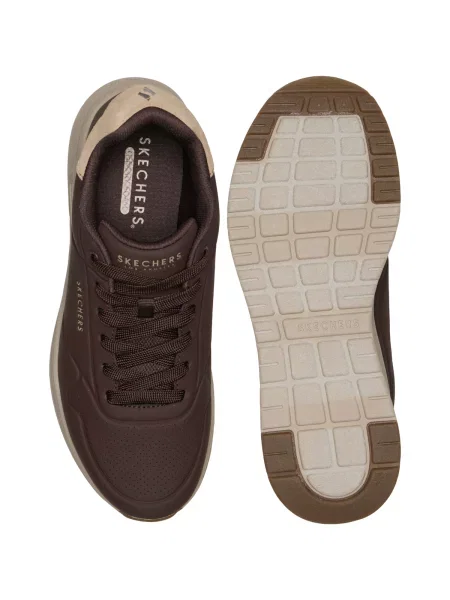 Félcipo Skechers barna
