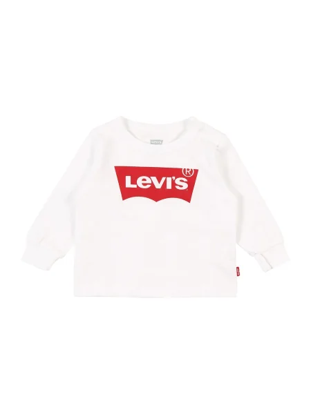 Levi's Kids Tricou Batwing roșu alb