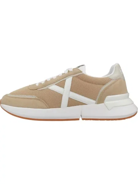 Sneakersy Munich brązowe