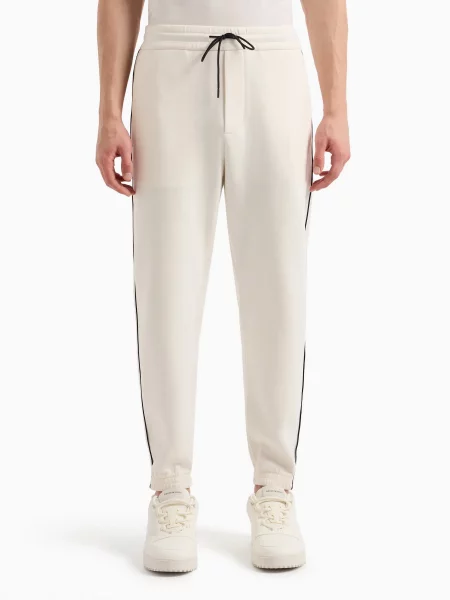 Emporio Armani Штаны спортивные Молочний 