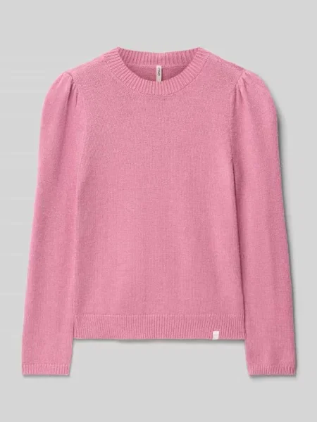 Sweter z dzianiny o kroju regular fit z mieszanki model ‘KATIA LIFE’ Only