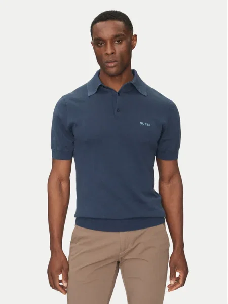 Guess Pulover Bleumarin