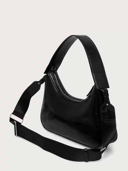 Кожаная сумка через плечо Armani Exchange