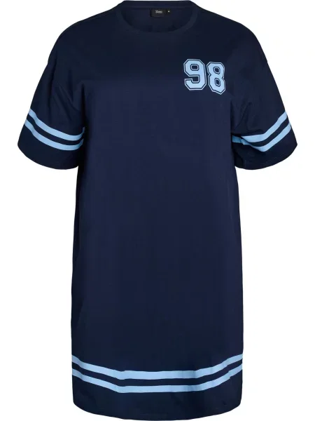 Zizzi Tunika ENILLA mornarska / svetlo modra