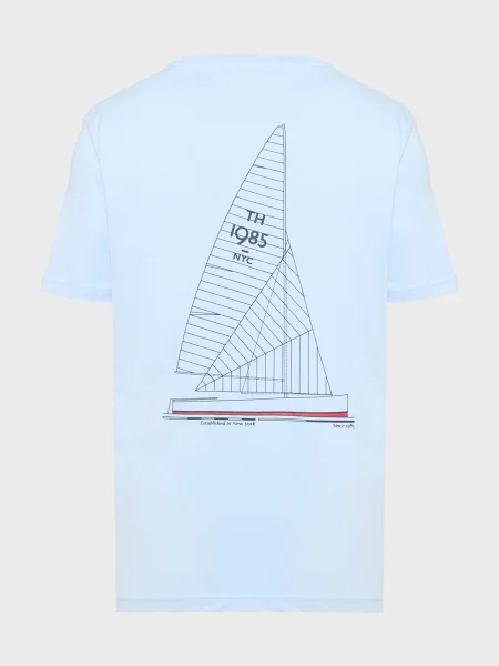 Футболка Tommy Hilfiger блакитна