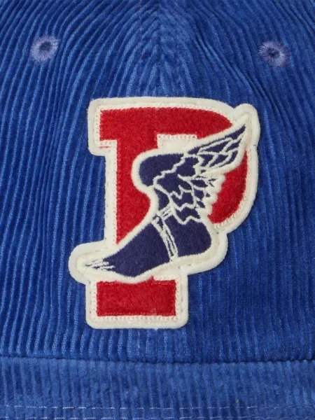 Portofel Polo Ralph Lauren din poplin cu imagine în carouri albastru