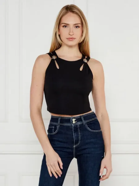 Cropp top Guess negru