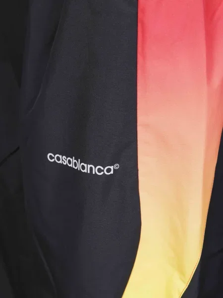 Gradient τρέξιμο παντελόνι Casablanca με σχέδιο μαύρο