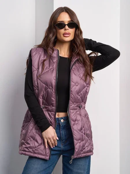 Жилет з утеплювачем ISSA Plus фіолетовий