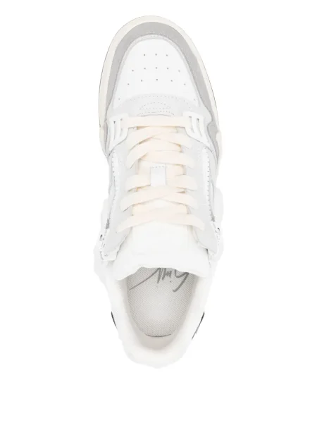 Sneakerși Giuseppe Zanotti din piele alb