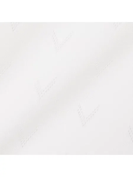 Lacoste Sukienka Sport Z Kołnierzykiem Polo Bez Rękawów Slim Fit biała